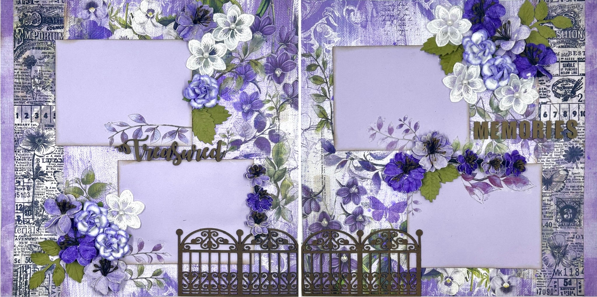 Lilac Daze 2-Page Layout